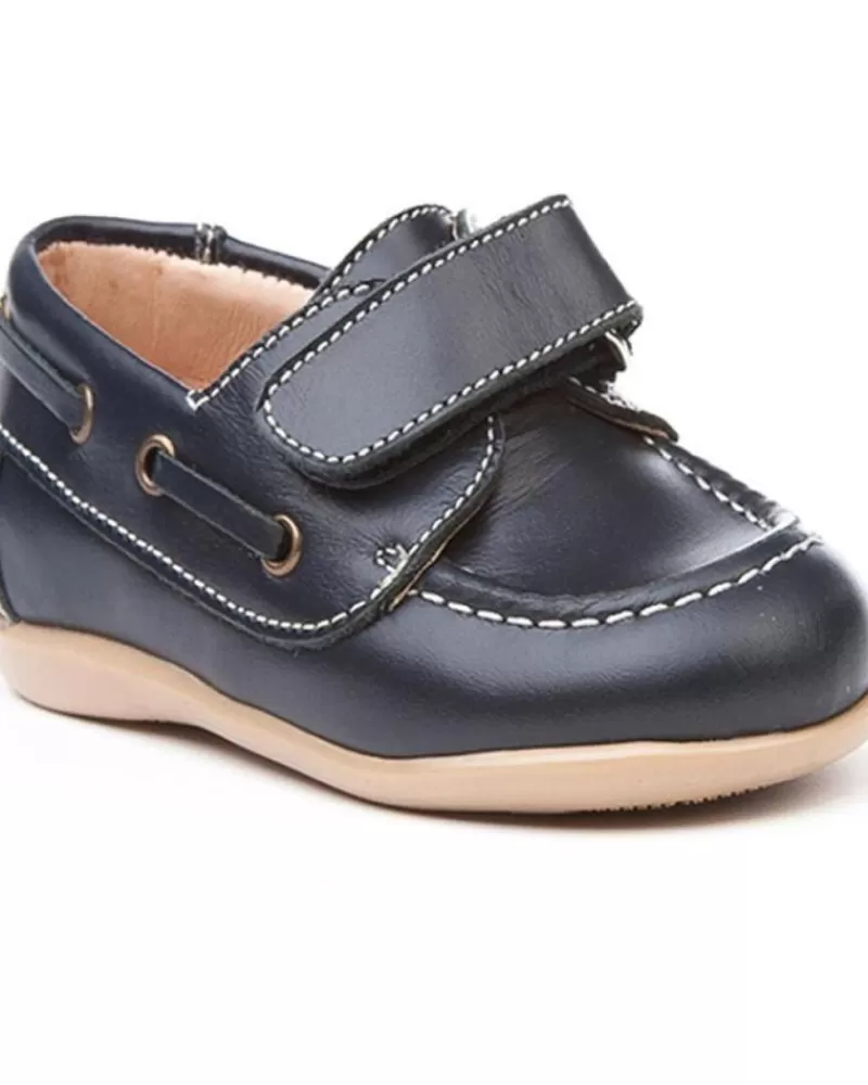 Boy ANGELITOS Boat Shoes-Boy Boat Shoes Nautico Piel 354 Marino