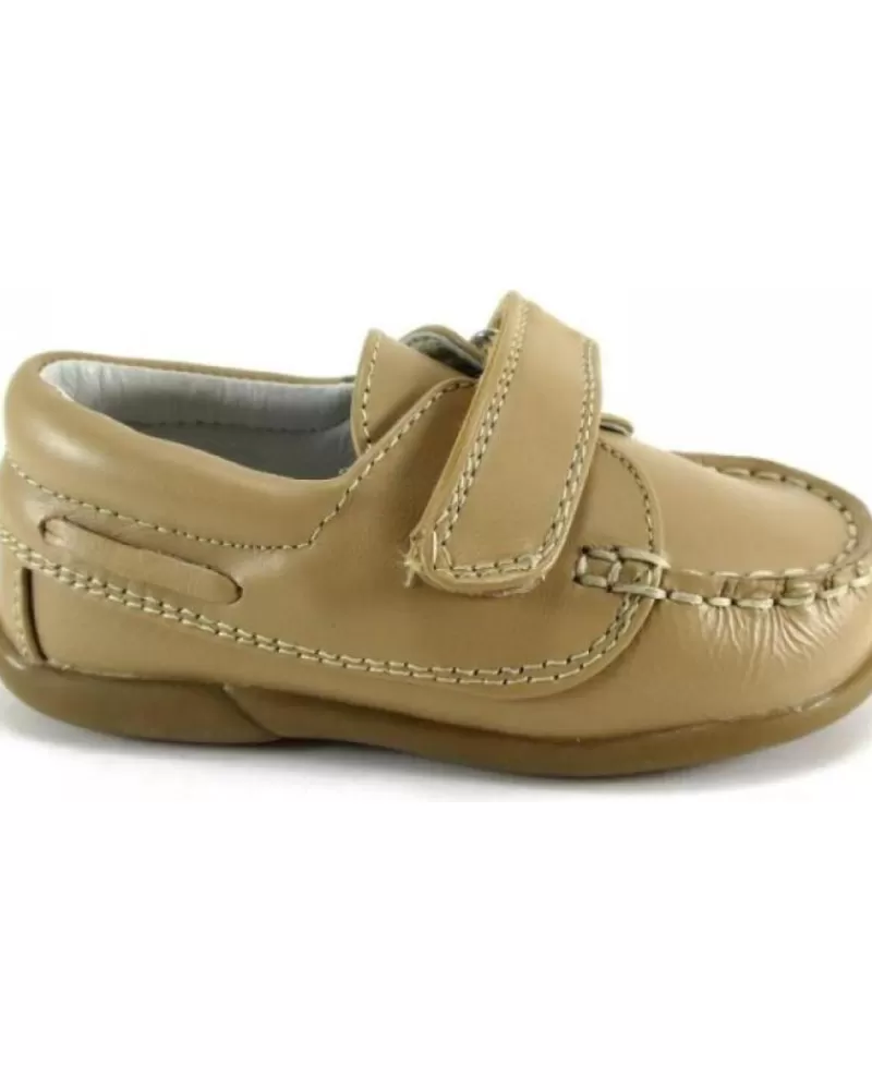 Boy DBEBE Shoes-Boy Boat Shoes Nauticos 8229 Beige