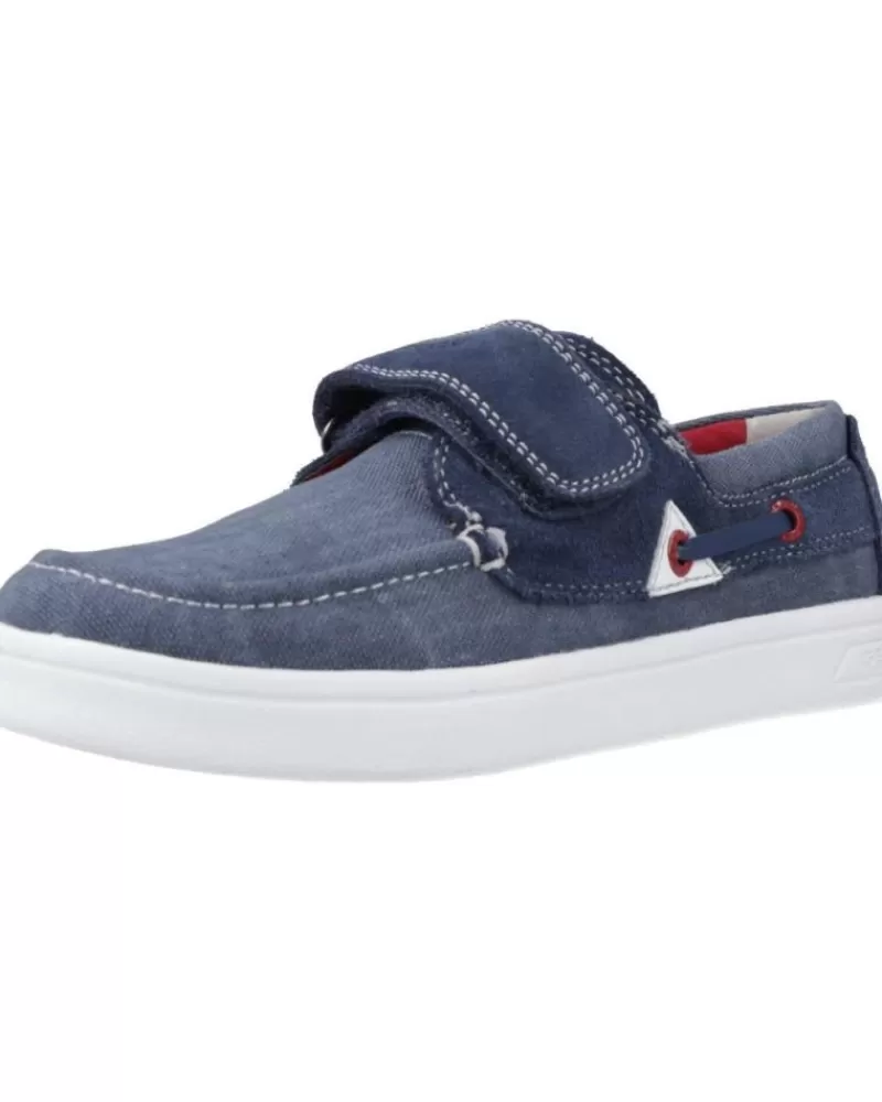 Boy GEOX Boat Shoes-Boy Boat Shoes J Djrock Boy Azul