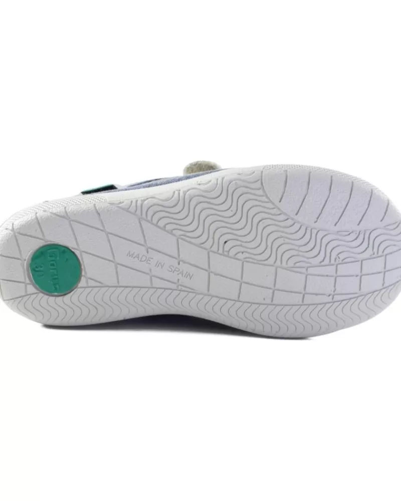 Boy GORILA Boat Shoes-Boy Boat Shoes Canvas Miami Cerrado Nino Marino