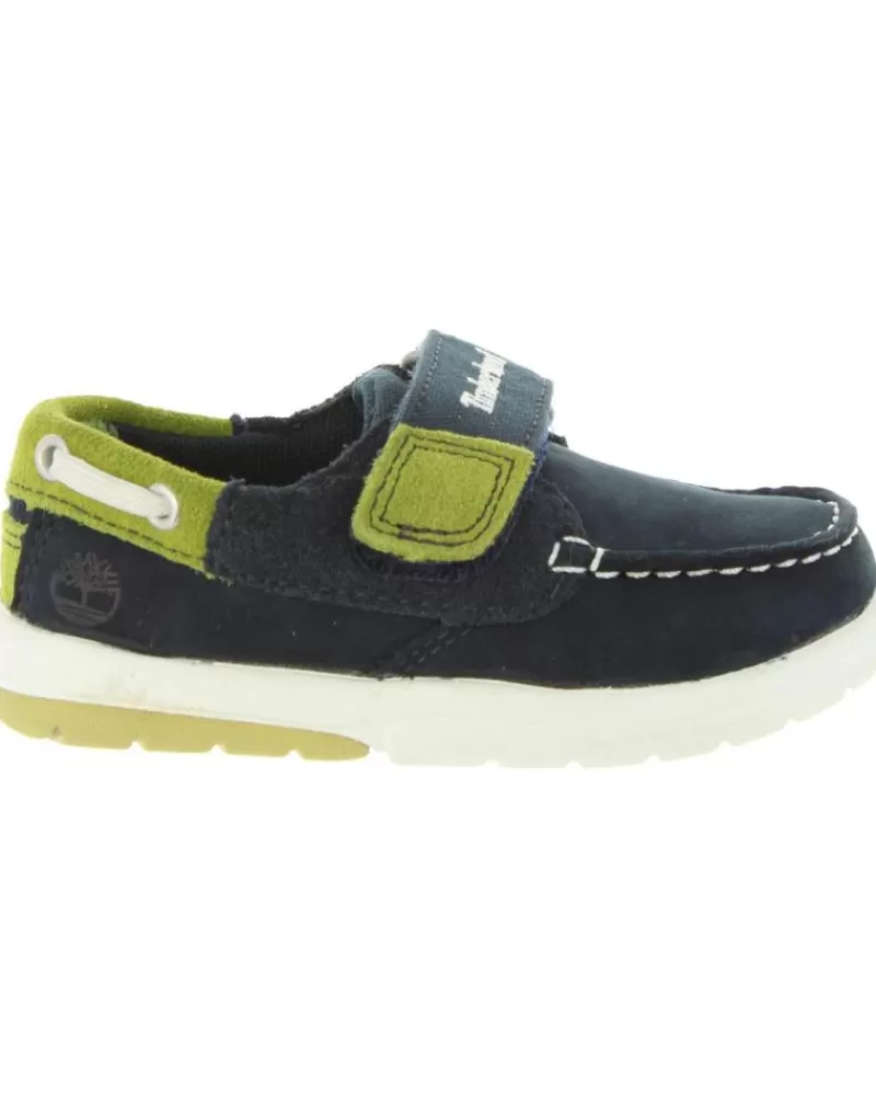 Boy TIMBERLAND Boat Shoes-Boy Boat Shoes A1Bd7 Toddle Navy Naturebuck