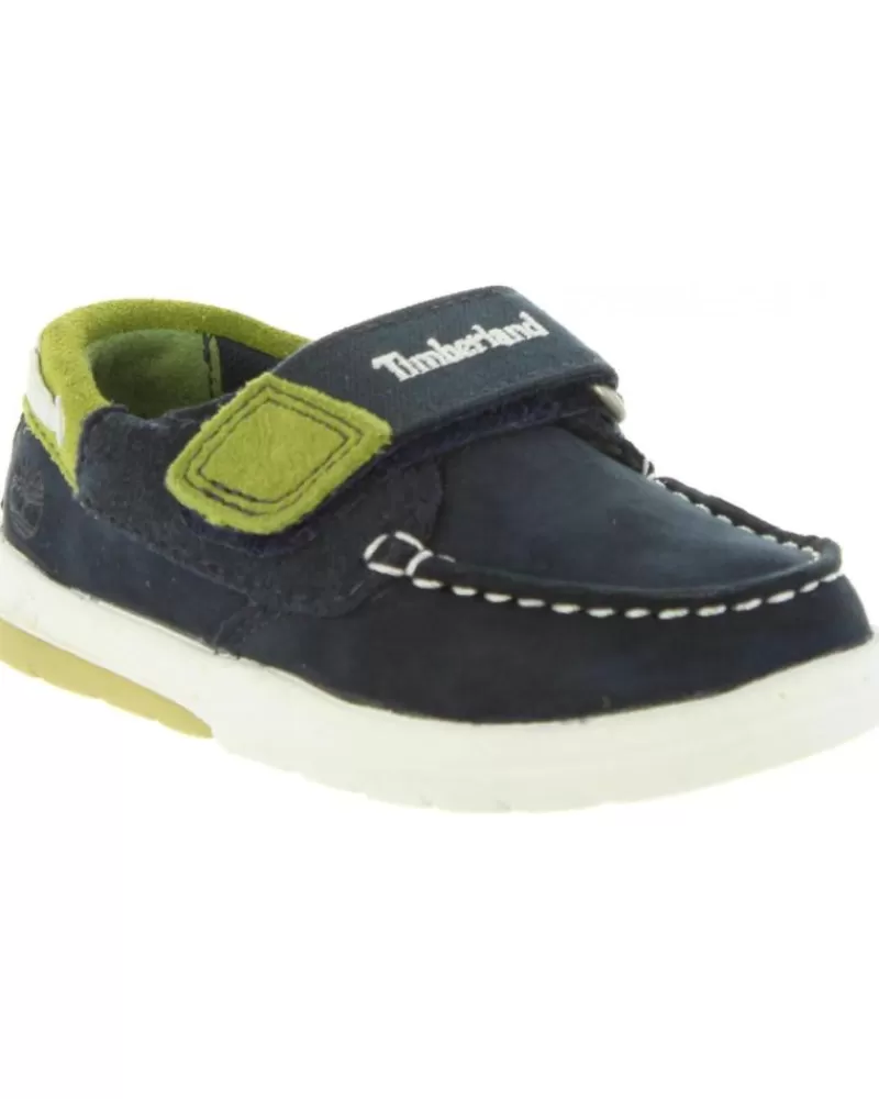 Boy TIMBERLAND Boat Shoes-Boy Boat Shoes A1Bd7 Toddle Navy Naturebuck