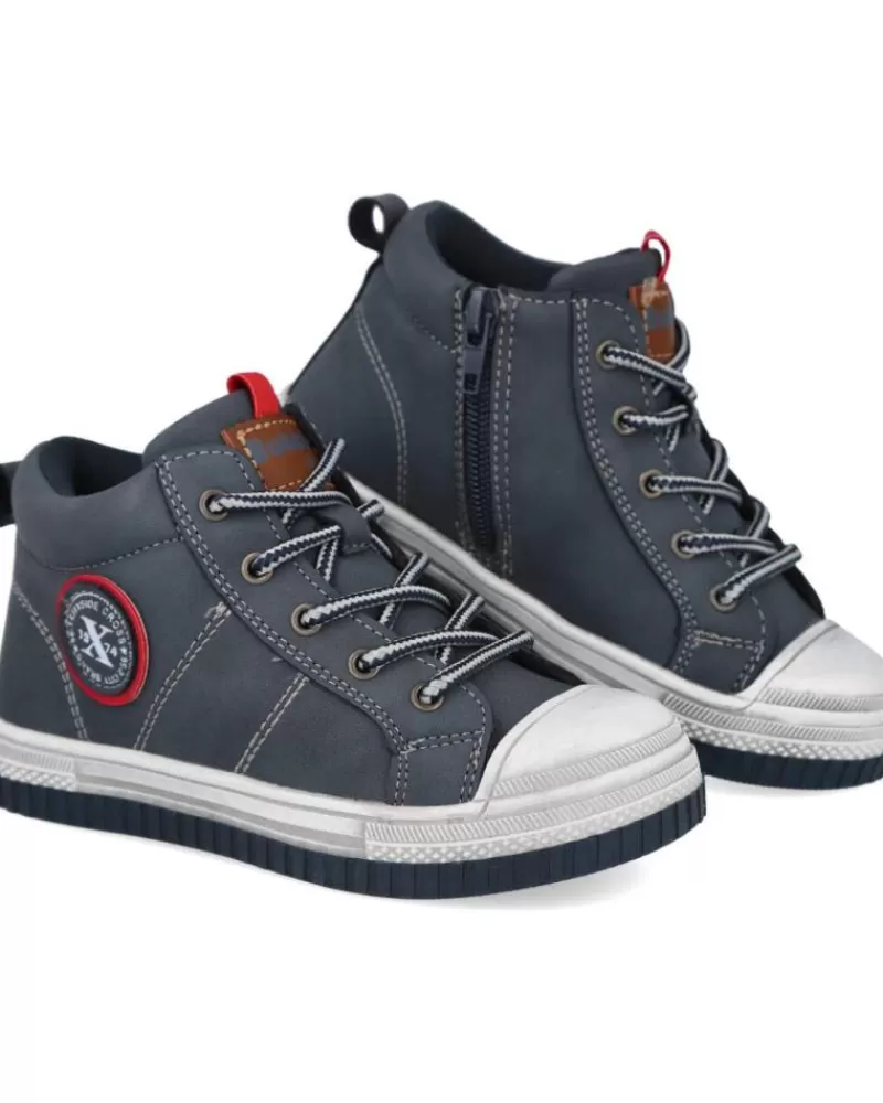 Boy BUBBLE BOBBLE Boots-Boy Boots Bubble Kids C438 Botas Casual Nino Azul