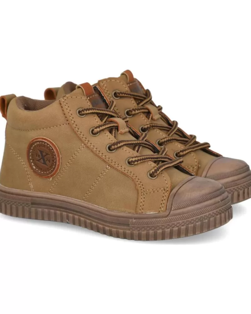Boy BUBBLE BOBBLE Boots-Boy Boots Bubble Kids C438 Botas Casual Nino Camel