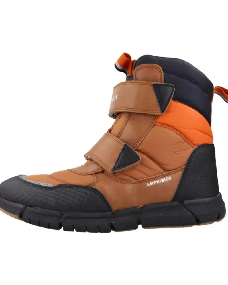Boy GEOX Boots-Boy Boots J Flexyper B B Abx Marron