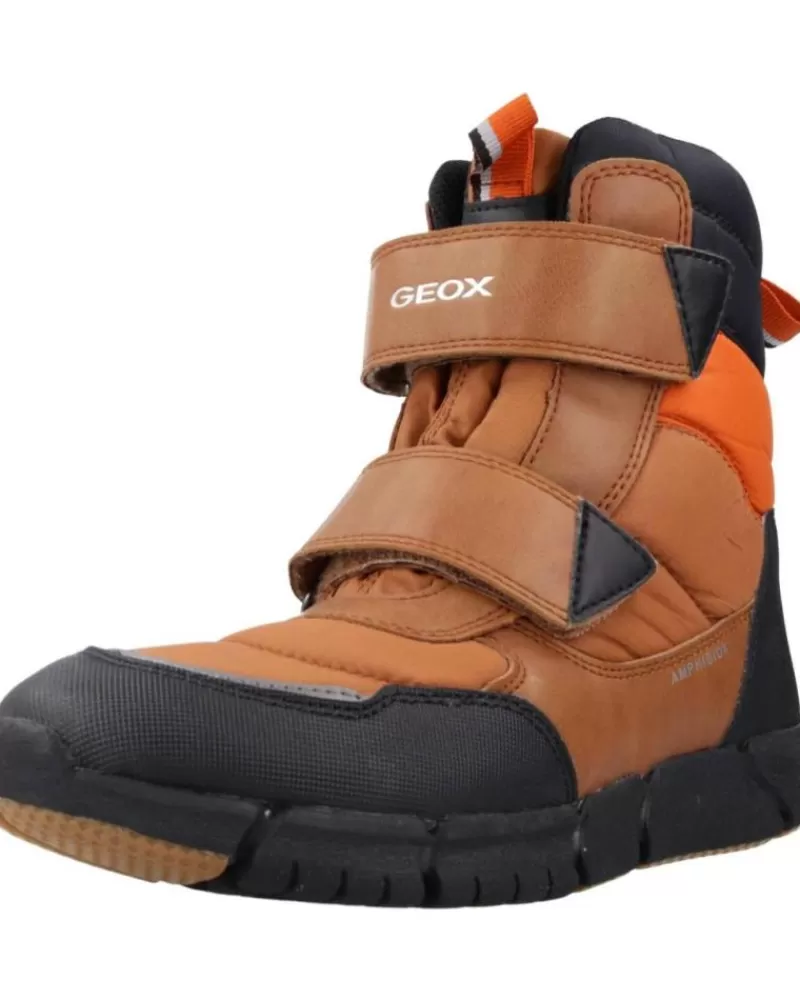 Boy GEOX Boots-Boy Boots J Flexyper B B Abx Marron