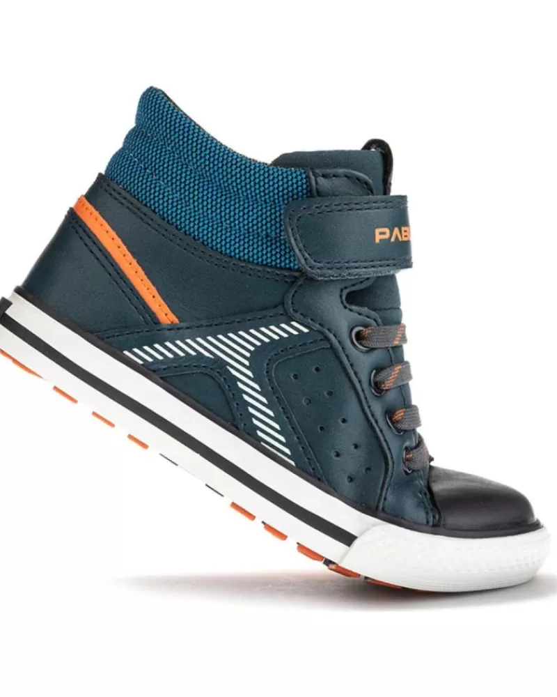 Boy PABLOSKY Boots-Boy Boots Bota Cierre De Velcro Puntera Reforzada P U Petroleo