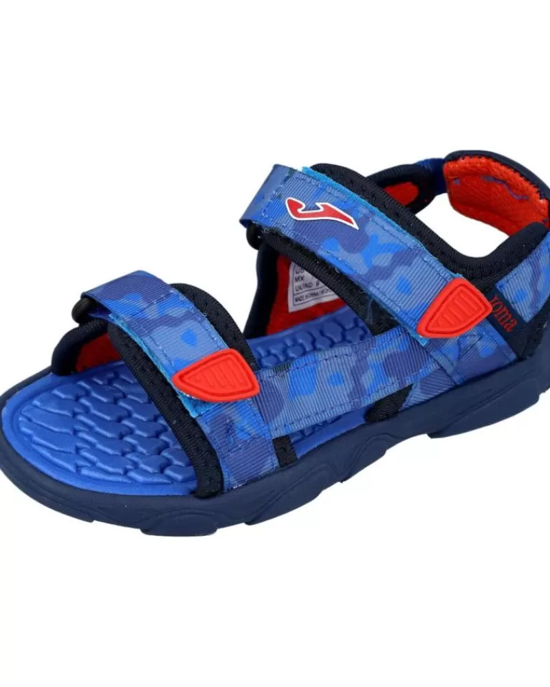 Boy JOMA Flip Flops-Boy Flip Flops Boat Jr 2304 Sandalias Nino Azul