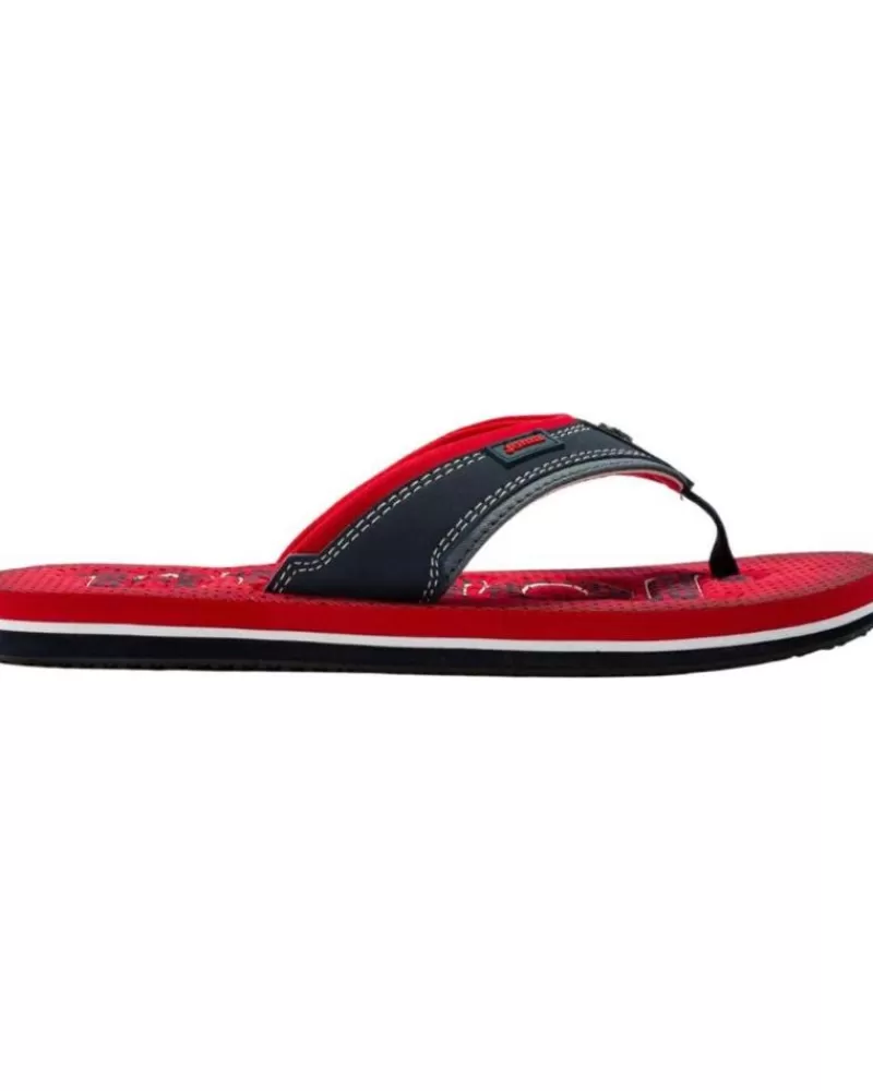 Boy JOMA Flip Flops-Boy Flip Flops Chanclas Trento Jr 2206 Rojo