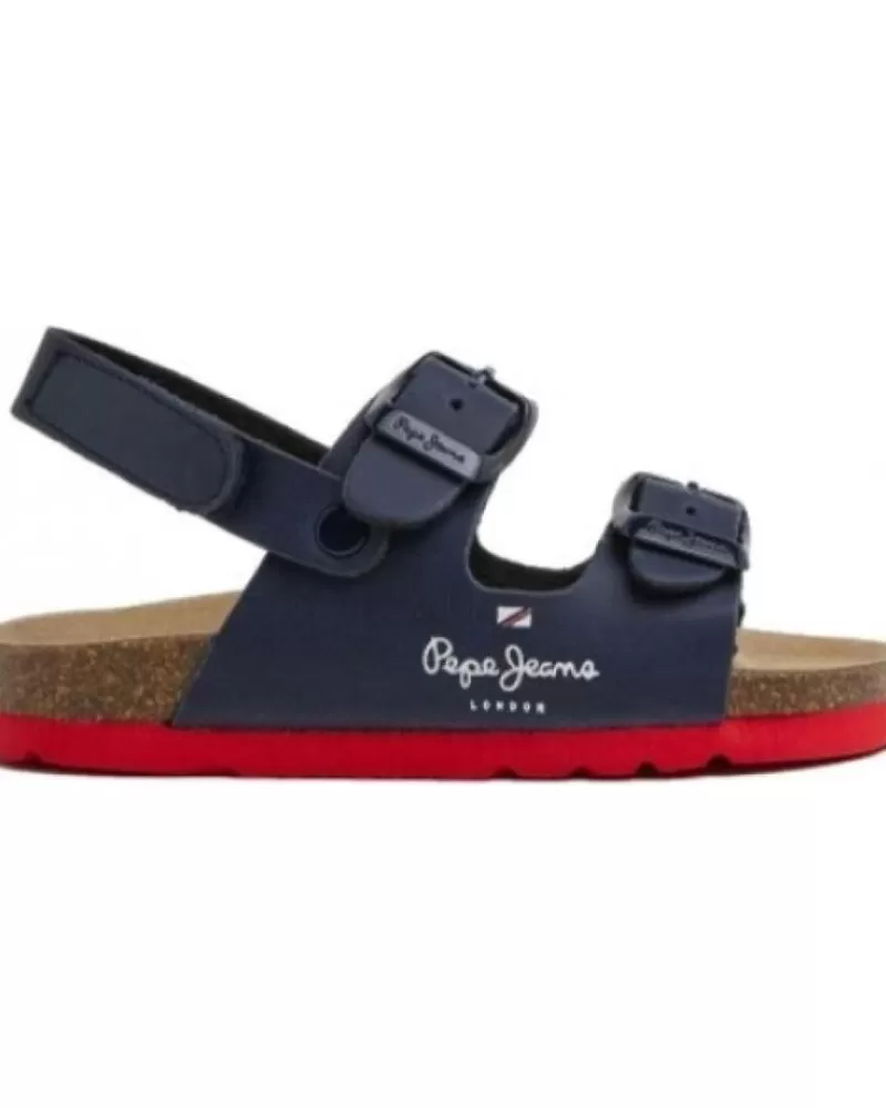 Boy PEPE JEANS Flip Flops-Boy Flip Flops Sandaliabio Kansas Azul