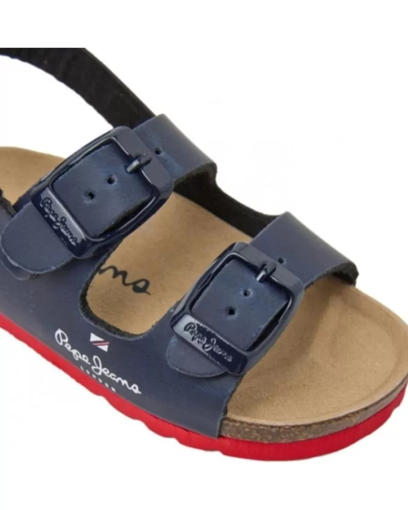 Boy PEPE JEANS Flip Flops-Boy Flip Flops Sandaliabio Kansas Azul