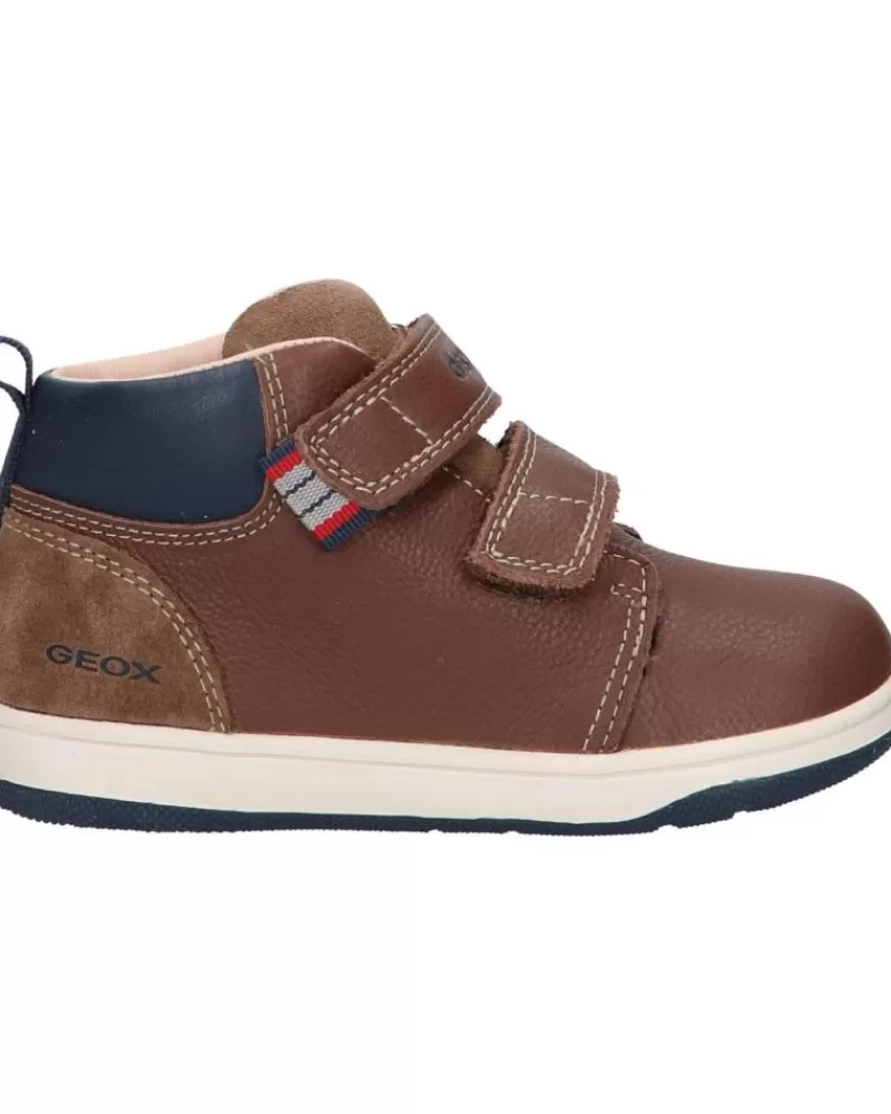 Boy GEOX Shoes-Boy B261Lc 04622 B New Flick Boy C0947 Brown-Navy