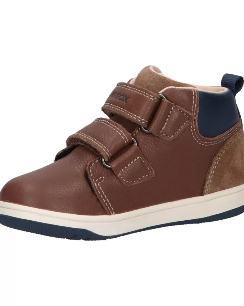 Boy GEOX Shoes-Boy B261Lc 04622 B New Flick Boy C0947 Brown-Navy
