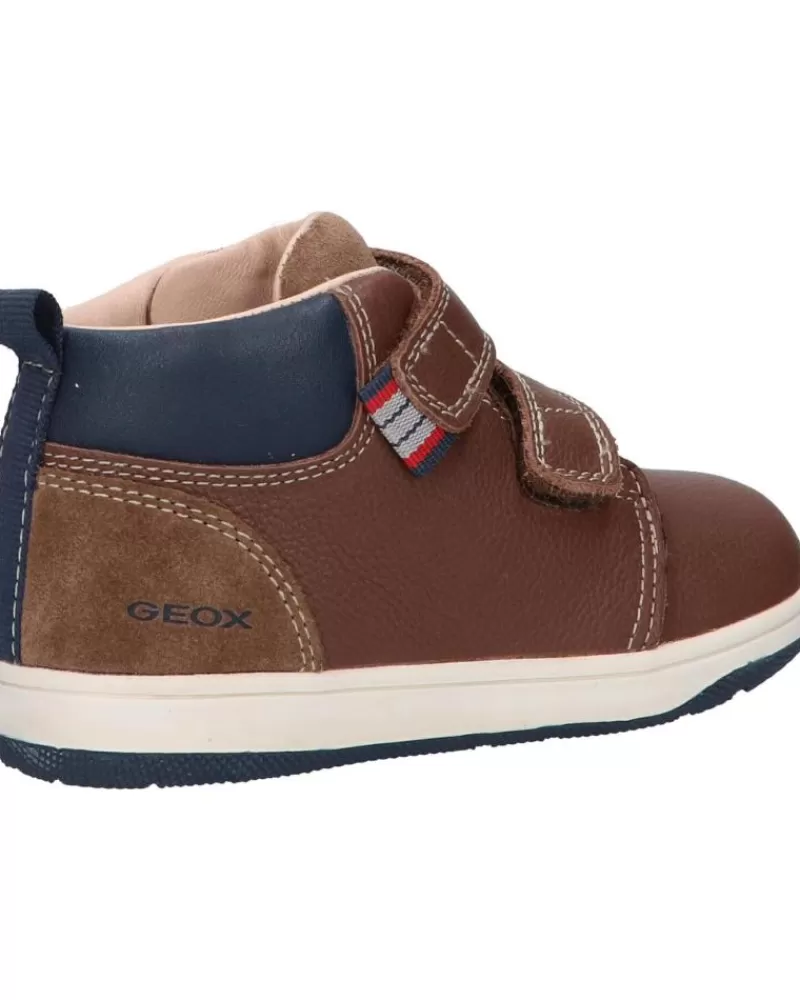 Boy GEOX Shoes-Boy B261Lc 04622 B New Flick Boy C0947 Brown-Navy