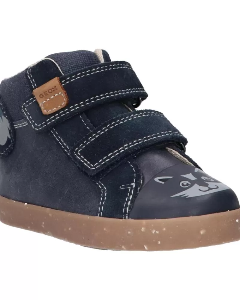 Boy GEOX Mid Boots-Boy B26A7A 022Cl B Kilwi C4002 Navy