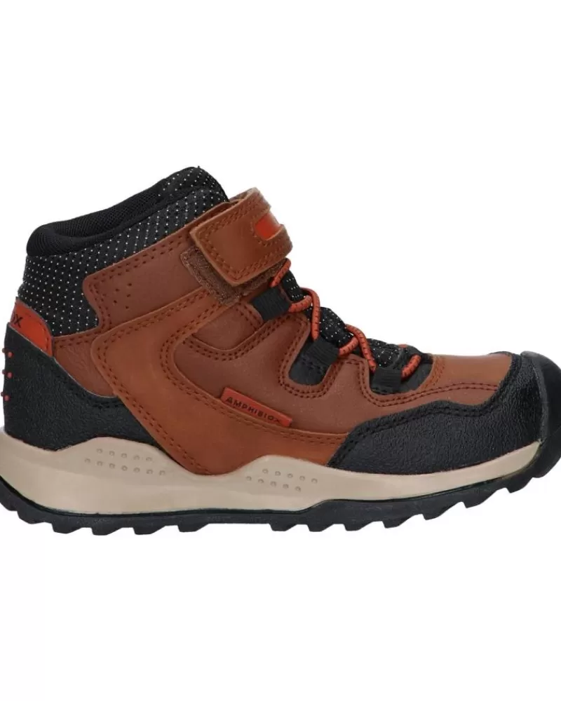 Boy GEOX Shoes-Boy J16Aea 0Fefu J Teram Boy B Abx C6Fn6 Brown-Rust