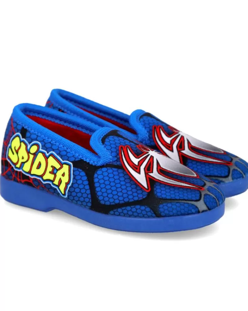 Boy BUBBLE BOBBLE House Slipers-Boy House Slipers 1600 Zapatillas De Casa Nino Azul