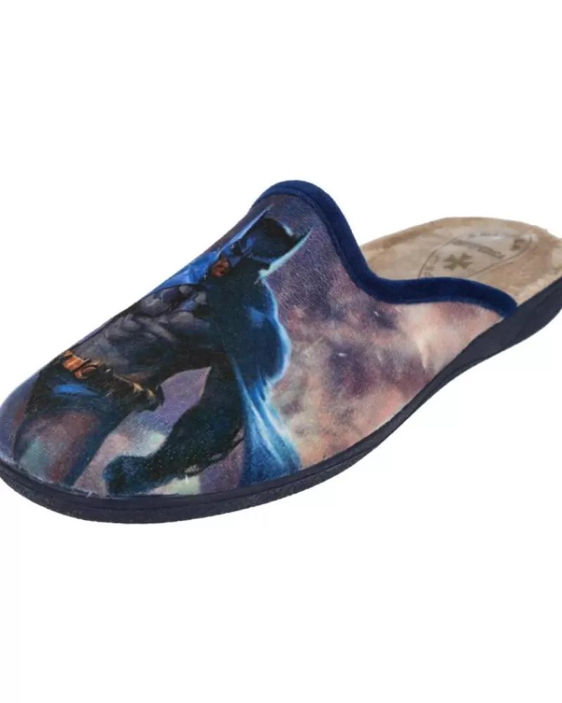 Boy L&R SHOES House Slipers-Boy House Slipers L&R Shoes Lr Shoes 355187 Zapatillas De Casa Nin Azul