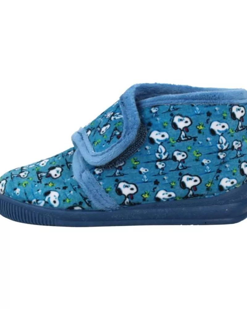 Boy OTRAS MARCAS House Slipers-Boy House Slipers 646Snoopy Azul