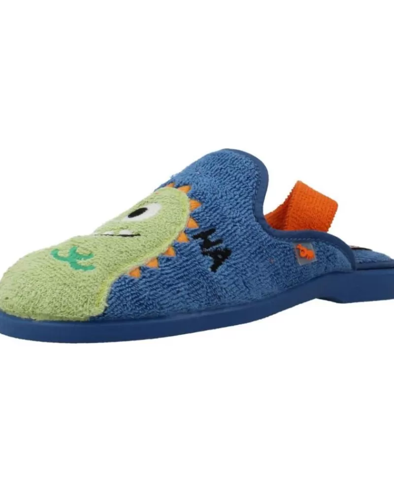 Boy VUL-LADI House Slipers-Boy House Slipers 2102 052 Azul