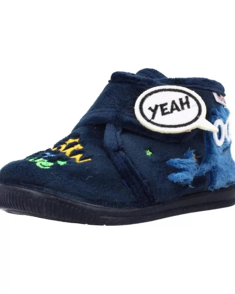 Boy VUL-LADI House Slipers-Boy House Slipers 3122 140 Azul