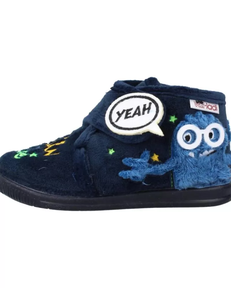 Boy VUL-LADI House Slipers-Boy House Slipers 3122 140 Azul