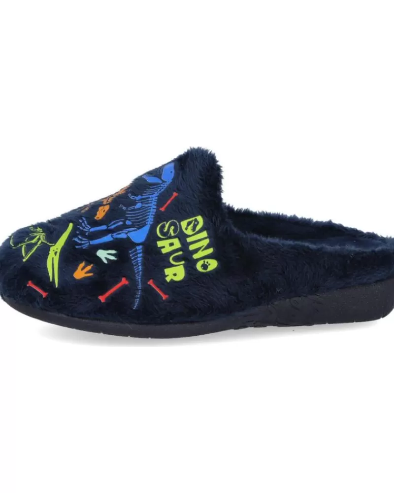 Boy VUL-LADI House Slipers-Boy House Slipers 4209-123 Zapatillas De Casa Ni Azul