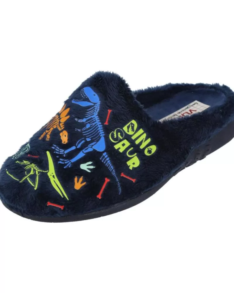Boy VUL-LADI House Slipers-Boy House Slipers 4209-123 Zapatillas De Casa Ni Azul