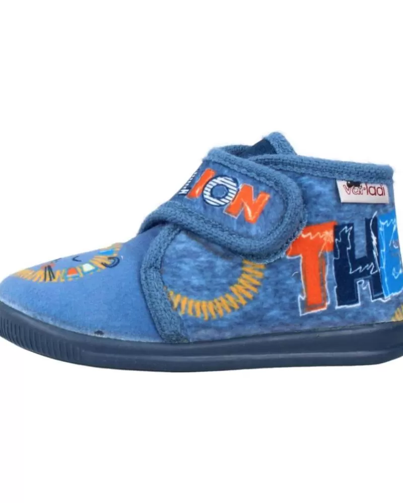 Boy VUL-LADI House Slipers-Boy House Slipers 8107 140 Azul