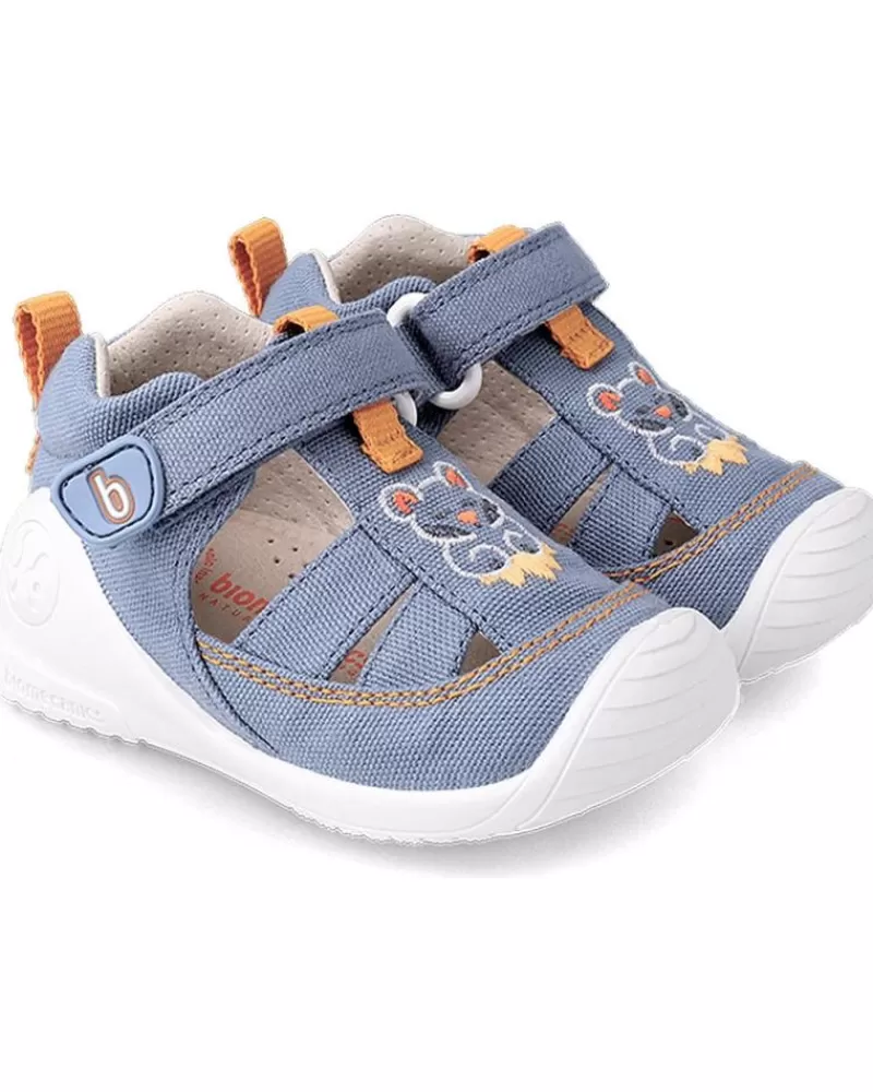 Boy BIOMECANICS Infant-Boy Infant Sandalias Lona 232190 Vaquero