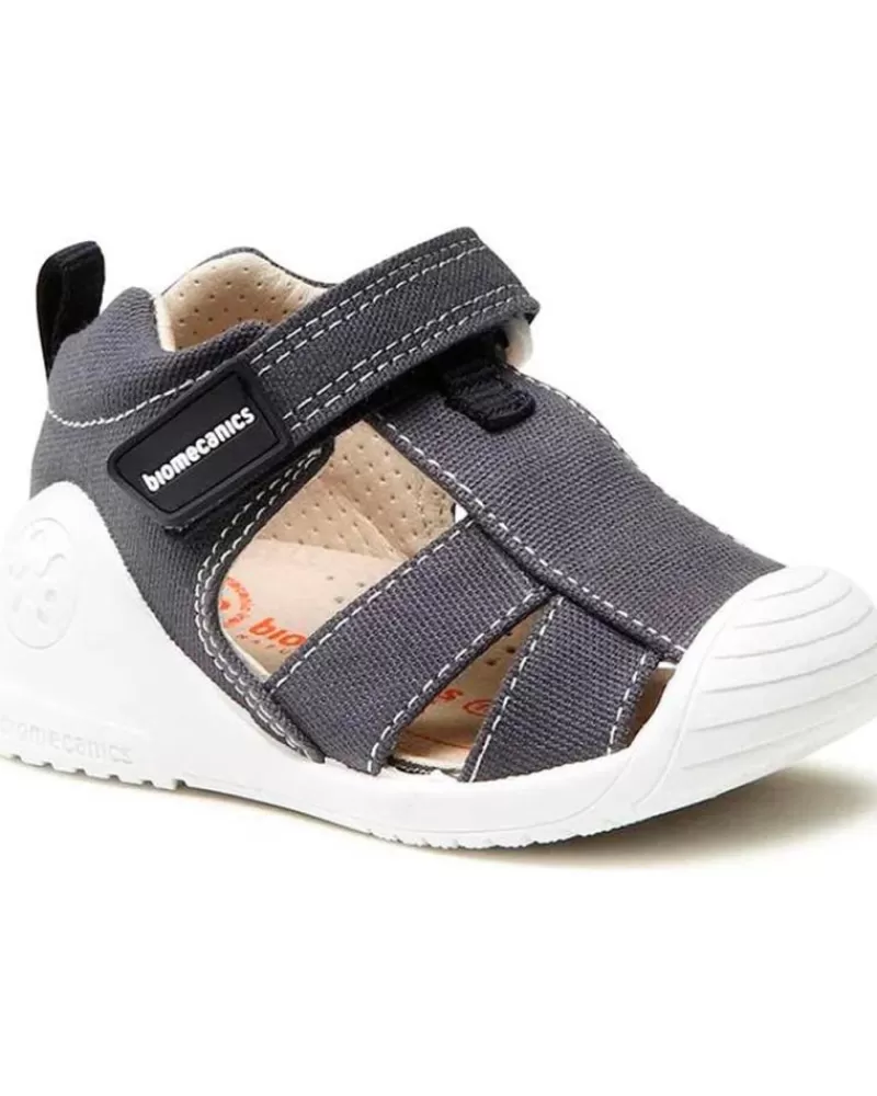 Boy BIOMECANICS Infant-Boy Infant Sandalias Lona Basic 232191 Azulmarino