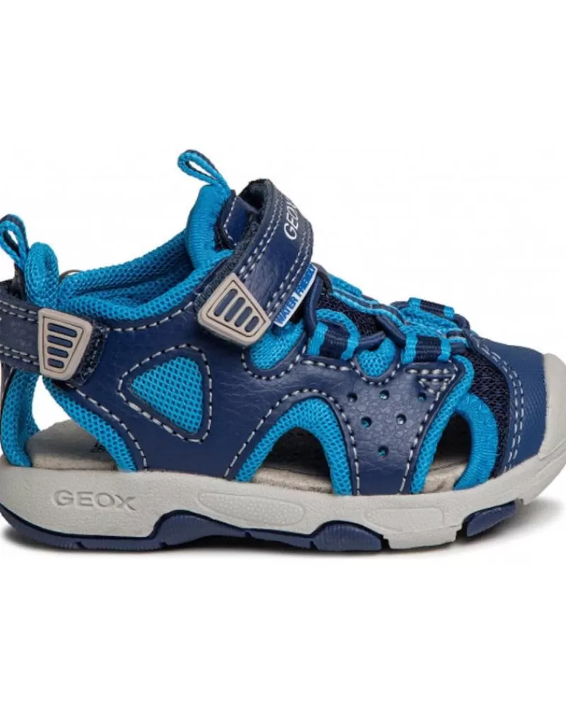 Boy GEOX Infant-Boy Infant Sandalia B Multy Boy Navy-Sky