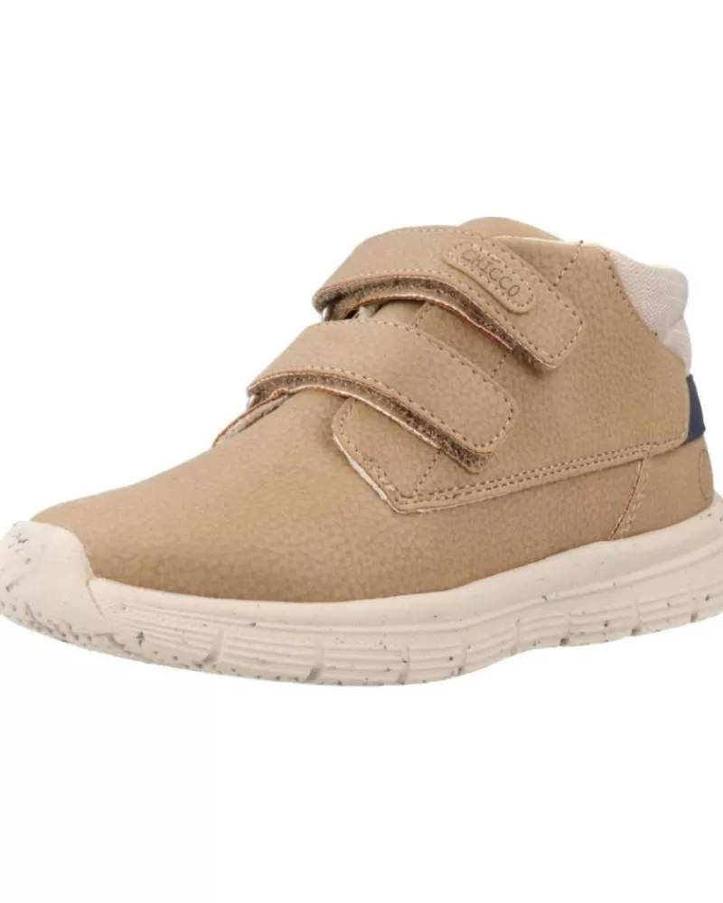 Boy CHICCO Mid Boots-Boy Mid Boots Cedio Marron Claro