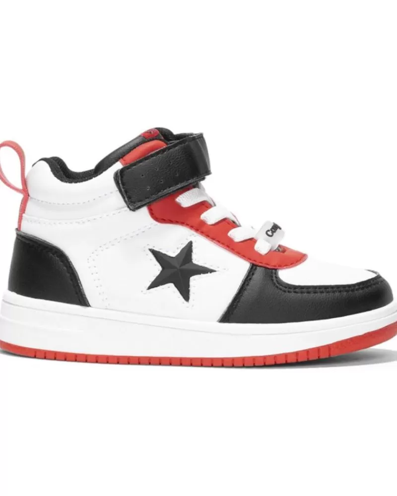 Boy CONGUITOS Boots-Boy Mid Boots Sneakers Con Velcro Black