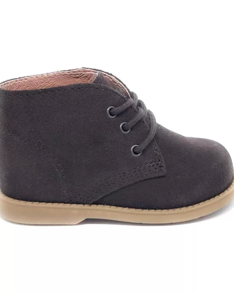 Boy DBEBE Shoes-Boy Mid Boots Botas 8798 Marron