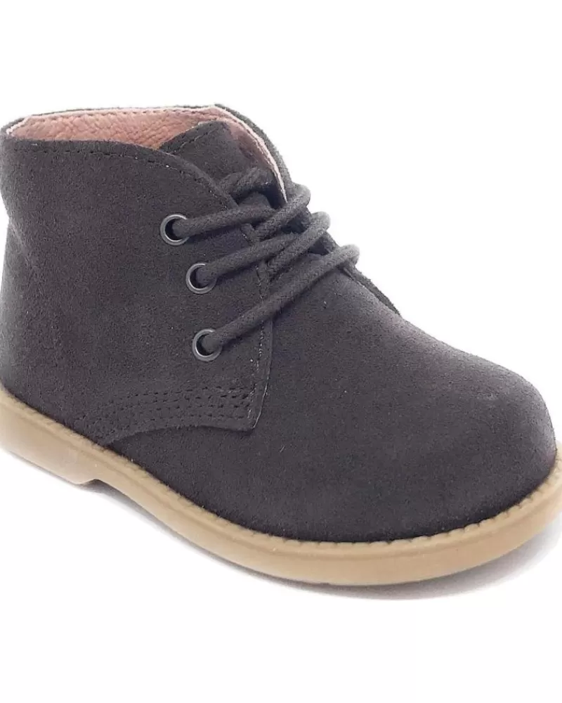 Boy DBEBE Shoes-Boy Mid Boots Botas 8798 Marron