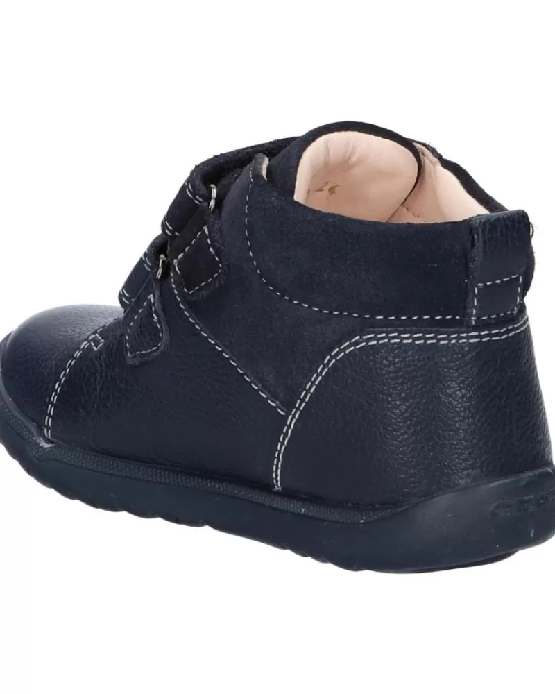 Boy GEOX Mid Boots-Boy Mid Boots B164Na 04622 B Macchia C4002 Navy
