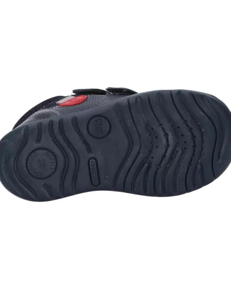 Boy GEOX Mid Boots-Boy Mid Boots B164Na 04622 B Macchia C4002 Navy