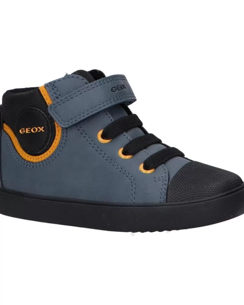 Boy GEOX Shoes-Boy Mid Boots B361Nb 0Mefu B Gisli C4B2V Avio-Yellow