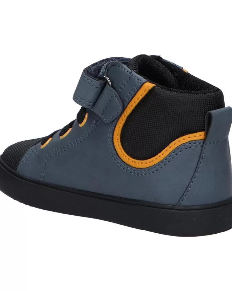 Boy GEOX Shoes-Boy Mid Boots B361Nb 0Mefu B Gisli C4B2V Avio-Yellow