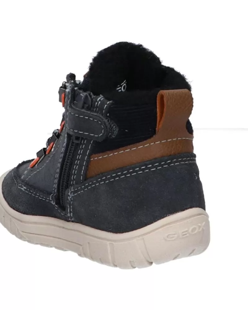 Boy GEOX Boots-Boy Mid Boots B Omar Boy Wpf A Azul