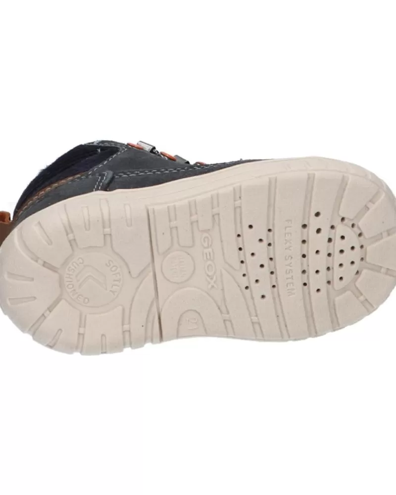 Boy GEOX Boots-Boy Mid Boots B Omar Boy Wpf A Azul
