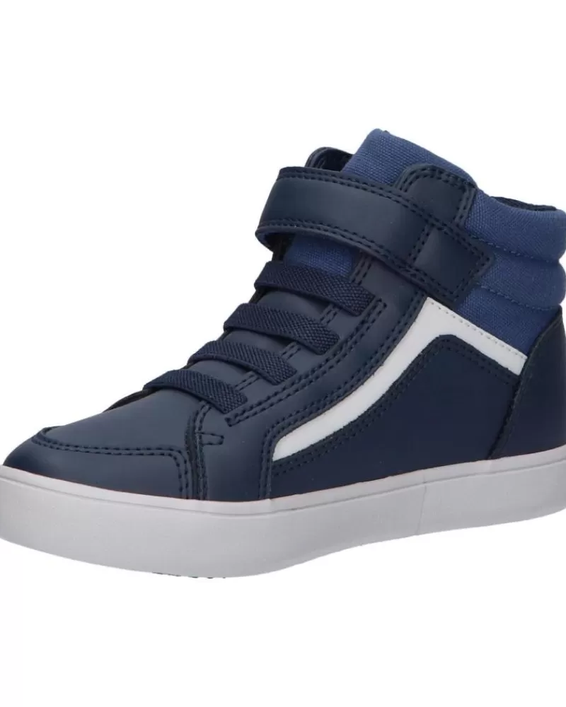 Boy GEOX Sports Shoes-Boy Mid Boots J365Cc 05410 J Gisli C0700 Navy-Avio