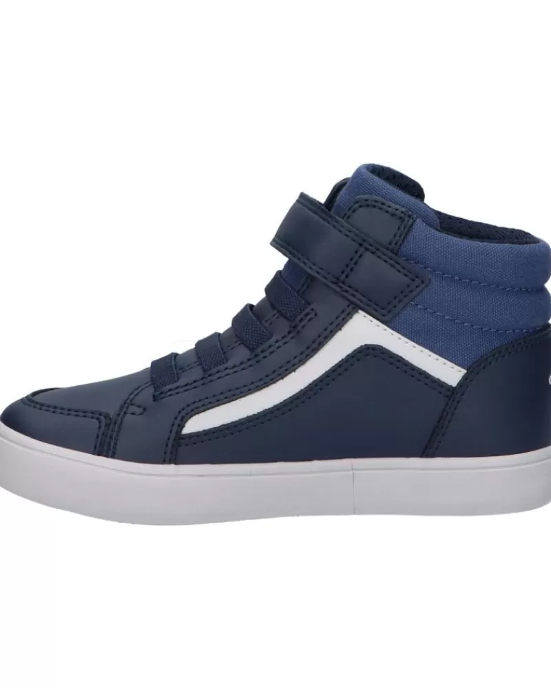 Boy GEOX Sports Shoes-Boy Mid Boots J365Cc 05410 J Gisli C0700 Navy-Avio