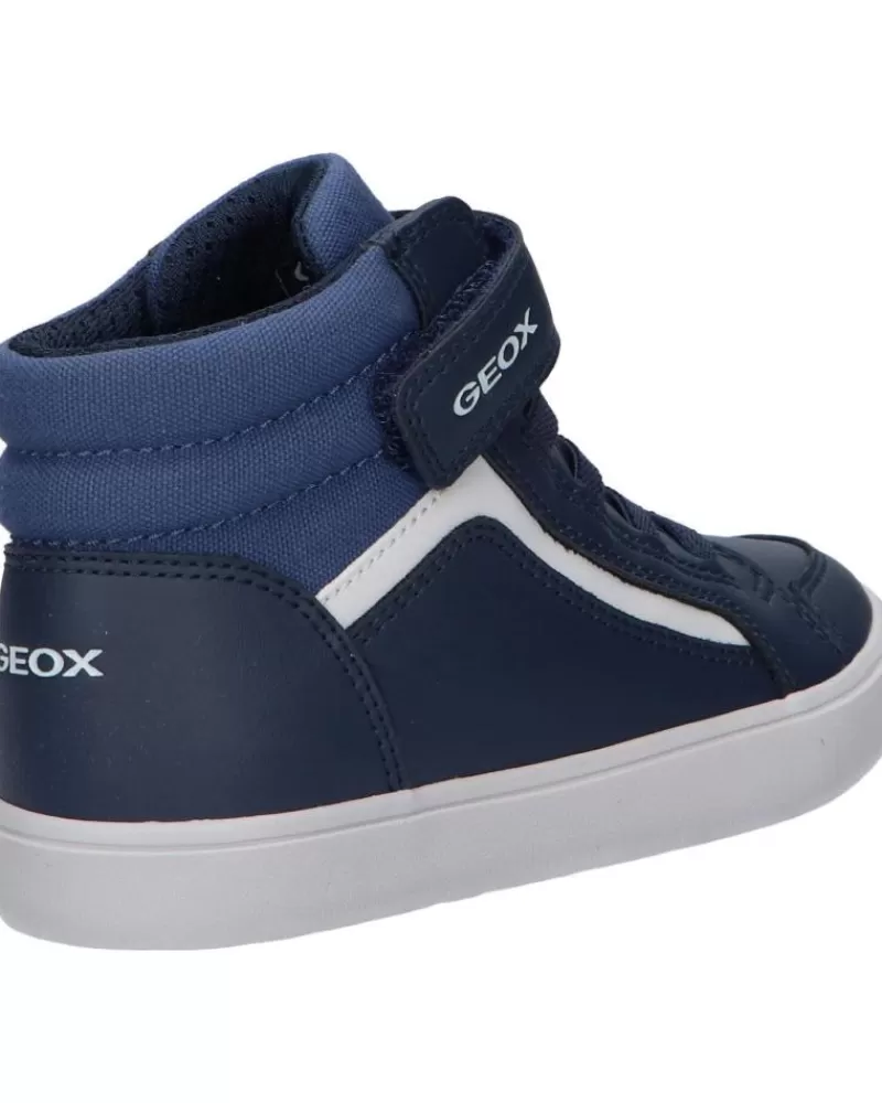 Boy GEOX Sports Shoes-Boy Mid Boots J365Cc 05410 J Gisli C0700 Navy-Avio