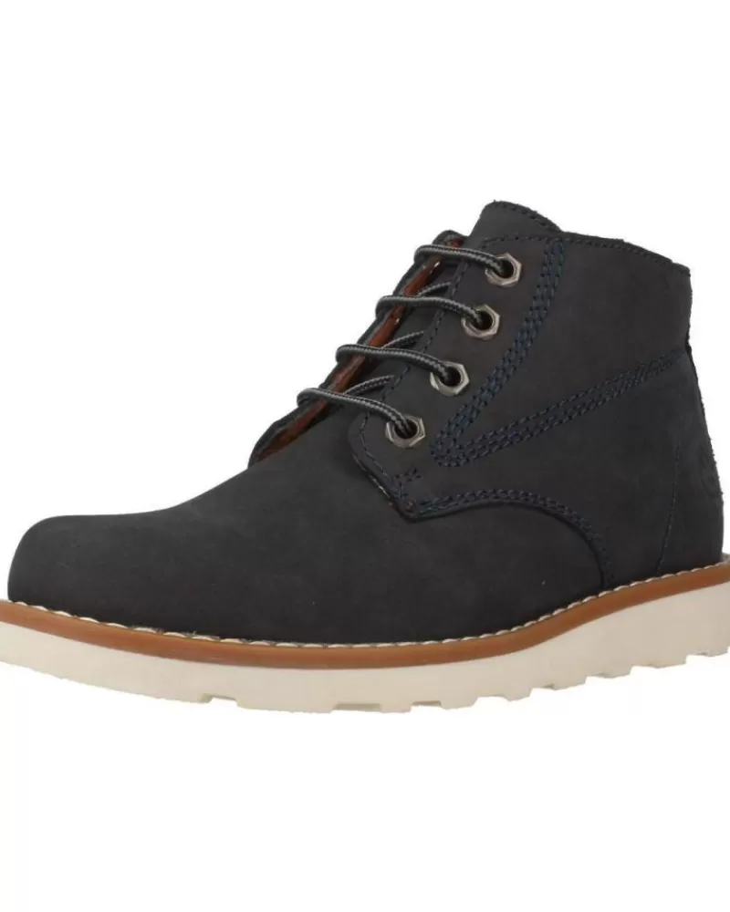 Boy LUMBERJACK Mid Boots-Boy Mid Boots Rumble 19401 Azul