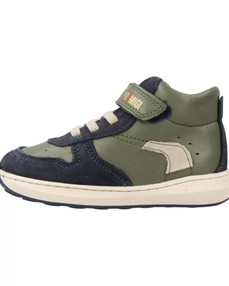 Boy PRIMIGI Mid Boots-Boy Mid Boots 4900311P Verde