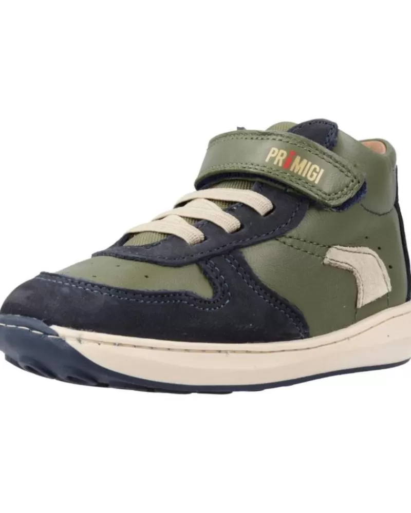 Boy PRIMIGI Mid Boots-Boy Mid Boots 4900311P Verde