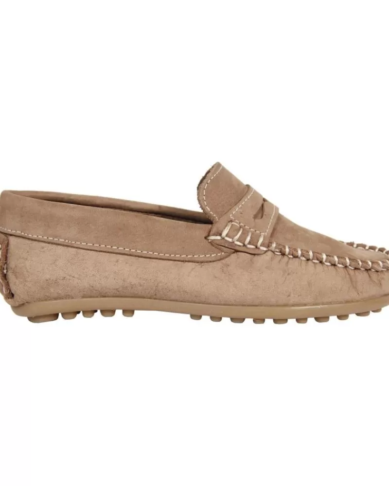 Boy GARATTI Moccasins-Boy Mocasines An0074 Camel
