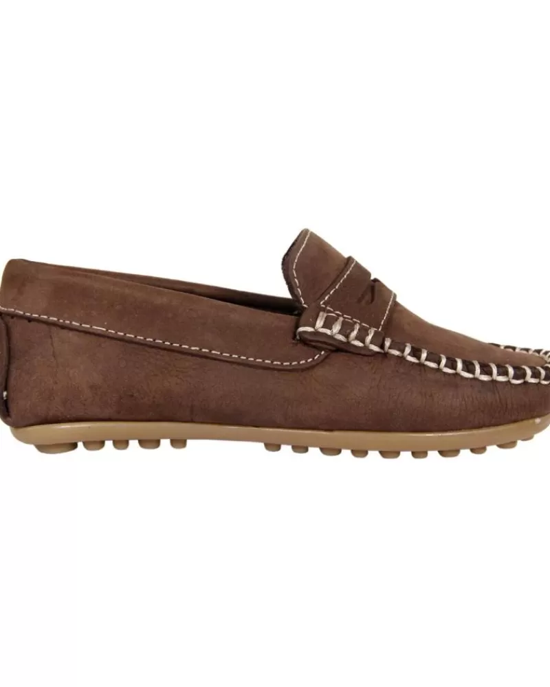 Boy GARATTI Moccasins-Boy Mocasines An0074 Marron